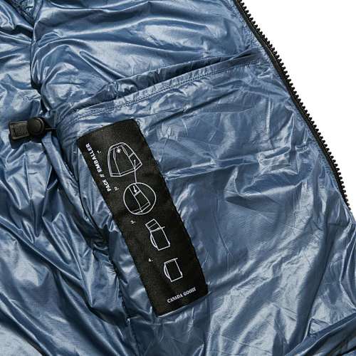 Canada Goose Arctic Program Slate Blue Packable Down Jacket