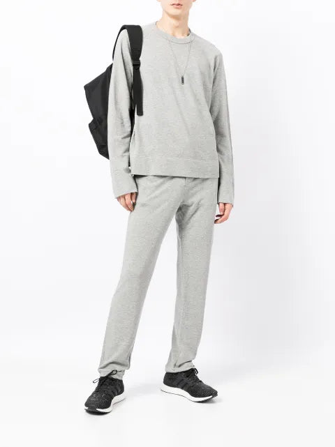 James Perse crew neck fleece sweatshirt