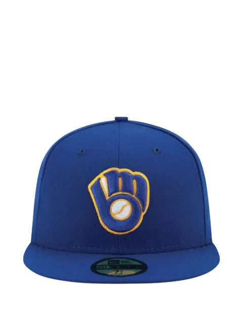 NEW ERA CAP x Milwaukee Brewers MLB 59Fifty "Blue/Yellow" baseball cap