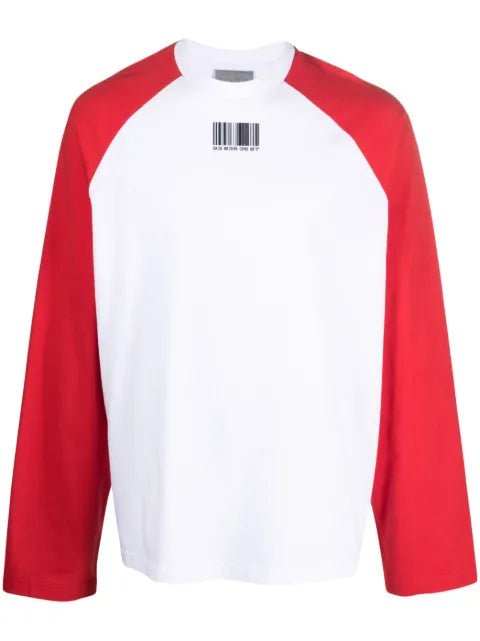 VTMNTS colour-block cotton jumper