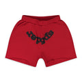 Red OG Studded Sweatshorts