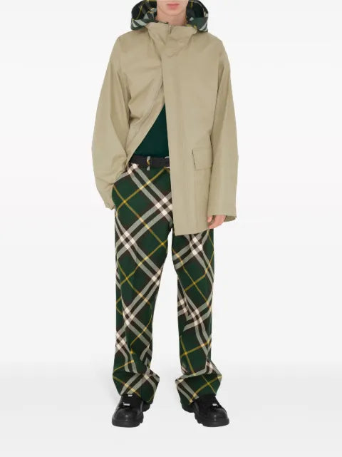 Burberry EKD-embroidered cotton jacket