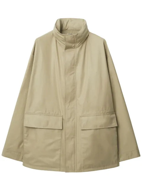 Burberry EKD-embroidered cotton jacket