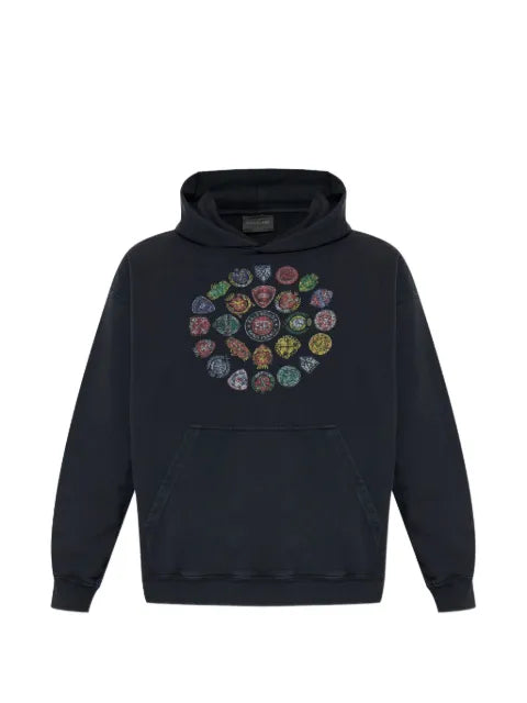 Balenciaga graphic-print hoodie