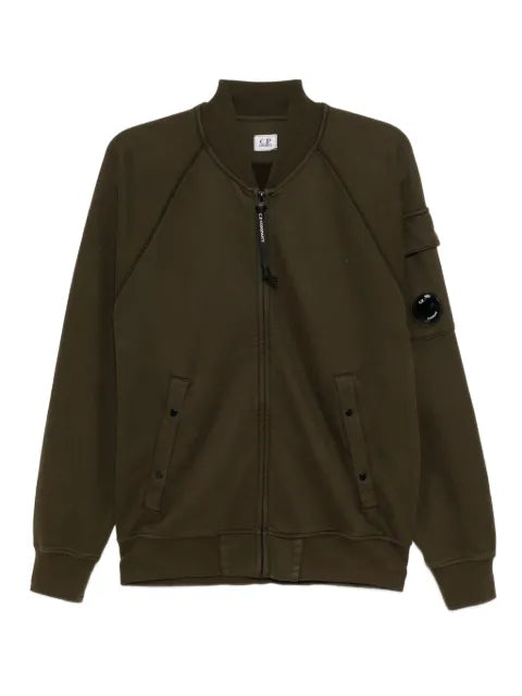 C.P. Company fleece bomber jacket