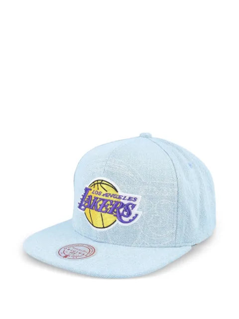 Mitchell & Ness NBA Los Angeles Lakers baseball cap with contrast stitching