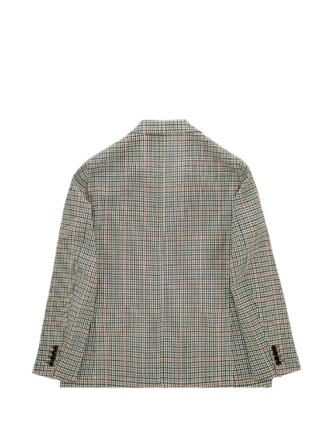 Fortela Travel double-breasted plaid blazer