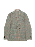 Fortela Travel double-breasted plaid blazer