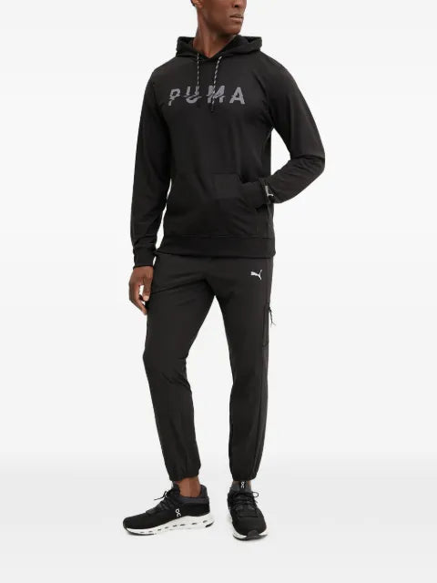 PUMA Cloudspun logo-print hoodie