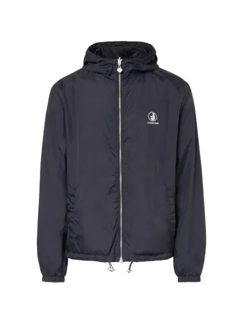 Iceberg logo-print hooded jacket