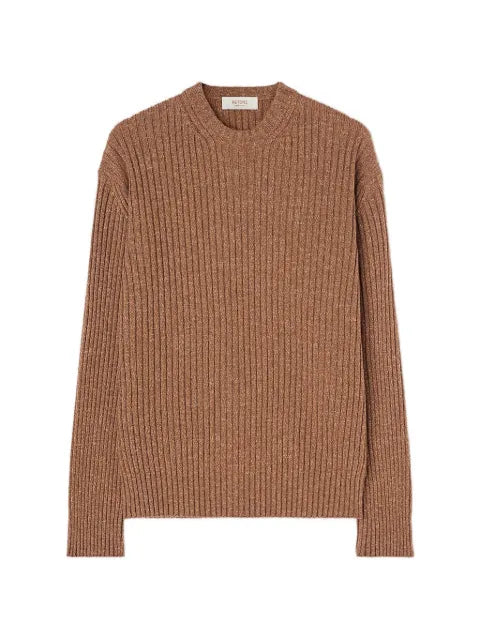 RETORI ribbed-knit crew-neck cashmere jumper