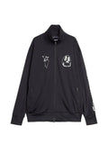 Y-3 x Adidas graphic-print zip-up sweater