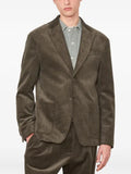 Officine Generale Michel corduroy single-breasted blazer