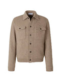 Lardini button-up flap-pocket cardigan