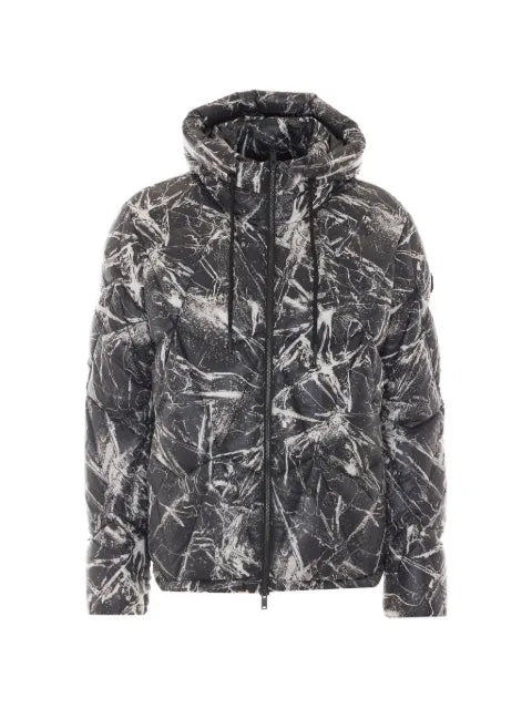 Moose Knuckles quilted hooded jacket