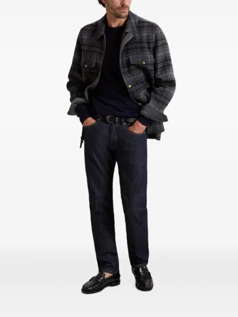 Woolrich checked shirt jacket