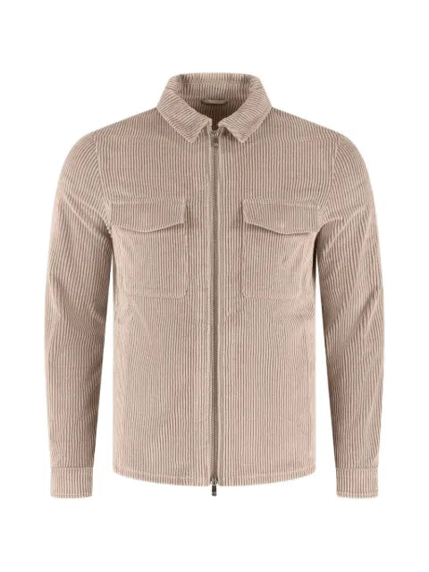 Marco Pescarolo corduroy zip-up jacket