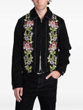 AMIRI floral flock embellished blouson