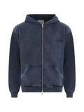 Bram’s Fruit slogan-print zip-up hoodie