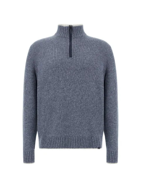 Paul & Shark half-zip knitted sweater