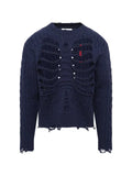 Doublet cable-knit sweater