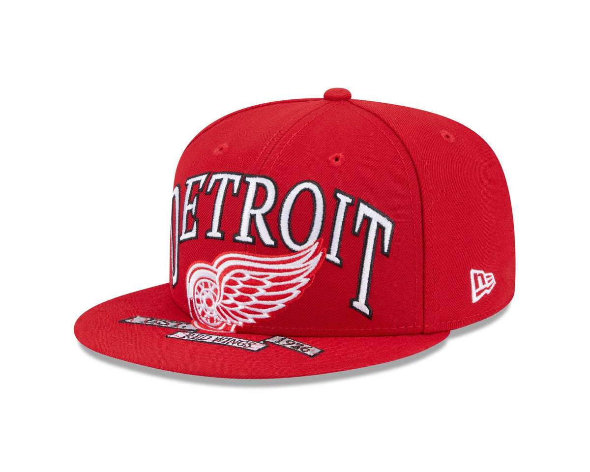New Era 5950 Detroit Red Wings Oversized Fitted Hat