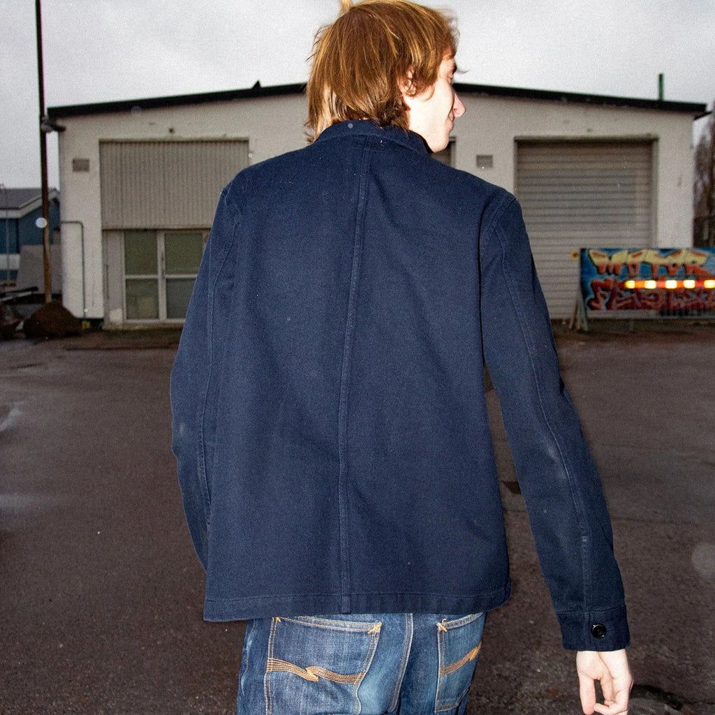 Nudie Jeans Barney Worker Jacket: Mid Blue