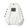 Bathing Ape Sweatshirts Spring and Autumn Thin round Neck Sweater Male and Female Large Size Youth Pullover Pure Cotton Top