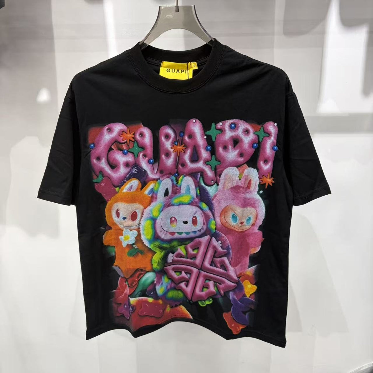 GUAPI Character Graphic Short-Sleeve T-Shirt