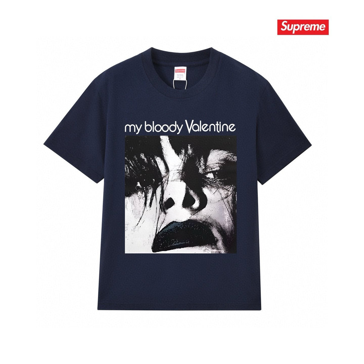 Supreme Front-and-Back Graphic T-Shirt