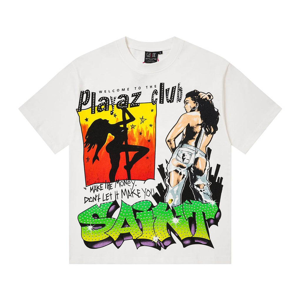 SAINT Playaz Club Graphic T-Shirt