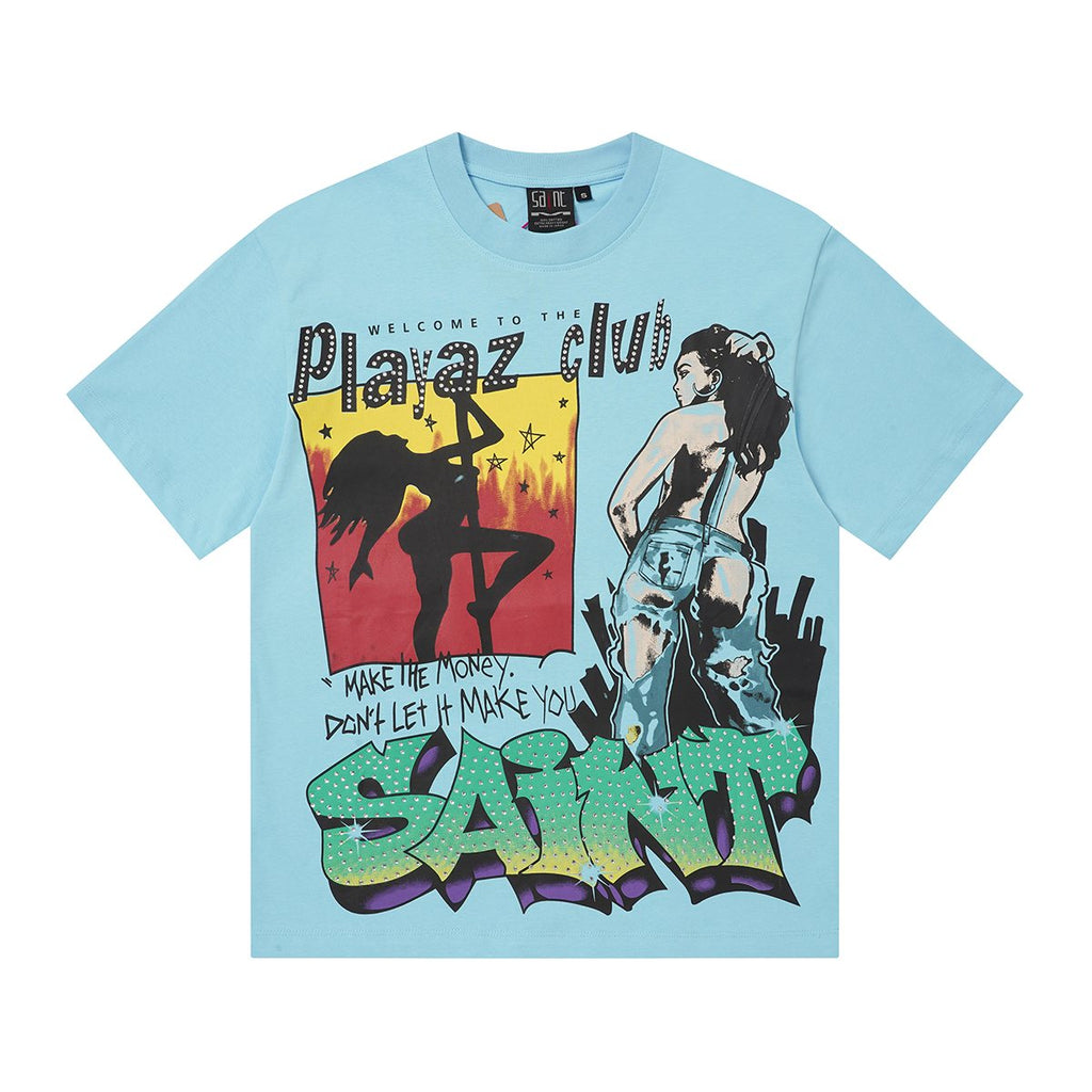 SAINT Playaz Club Graphic T-Shirt