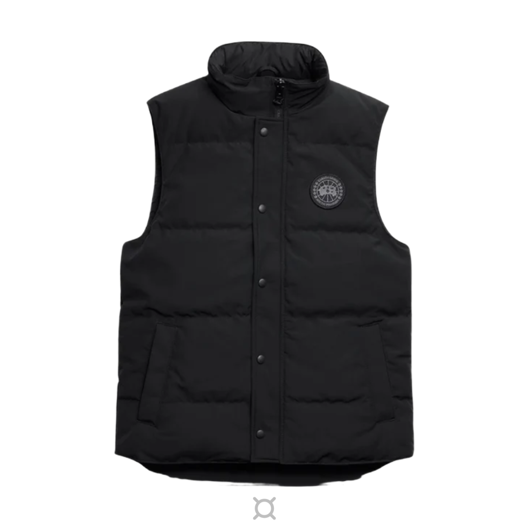 Canada Goose Black Patched Vest